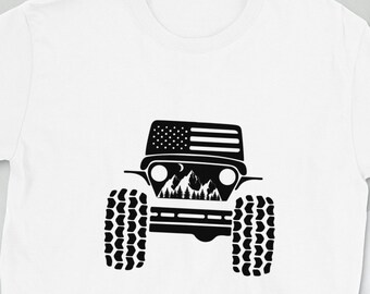 Off Road Short-Sleeve Unisex T-Shirt, Four Wheeling Tee Shirt, Outdoor Enthusiasts Shirt, 4X4 Tshirt, 4x4 Tees, Free Shipping In The USA Tee