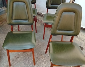 Teak dining room chairs