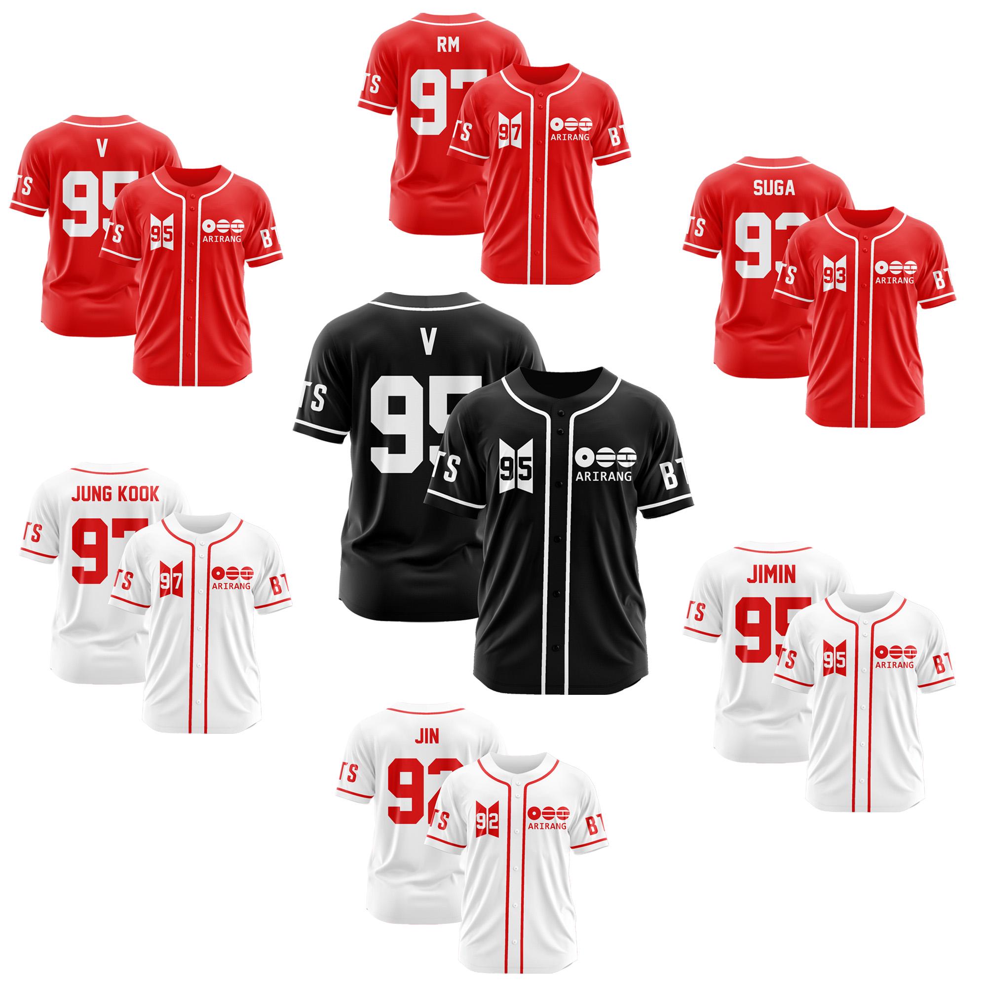 BTS 3RD MUSTER BASEBALL JERSEY 公式品 PREORDER) BANGTAN BASEBALL JERSEY – LOST SEOULS CLUB