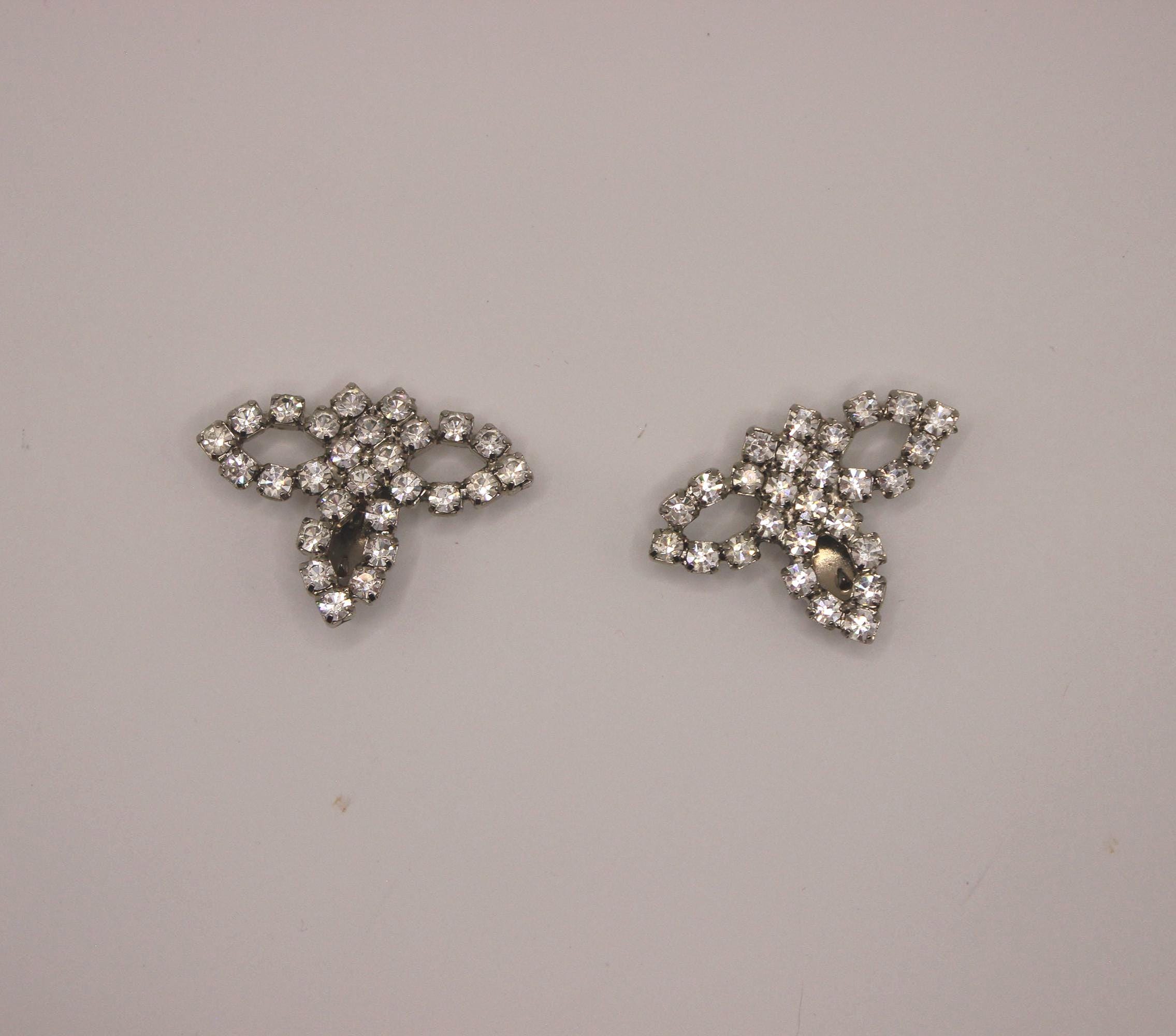 Boucles d'Oreilles Art Nouveau Plume de Paon en Laiton Lovely
