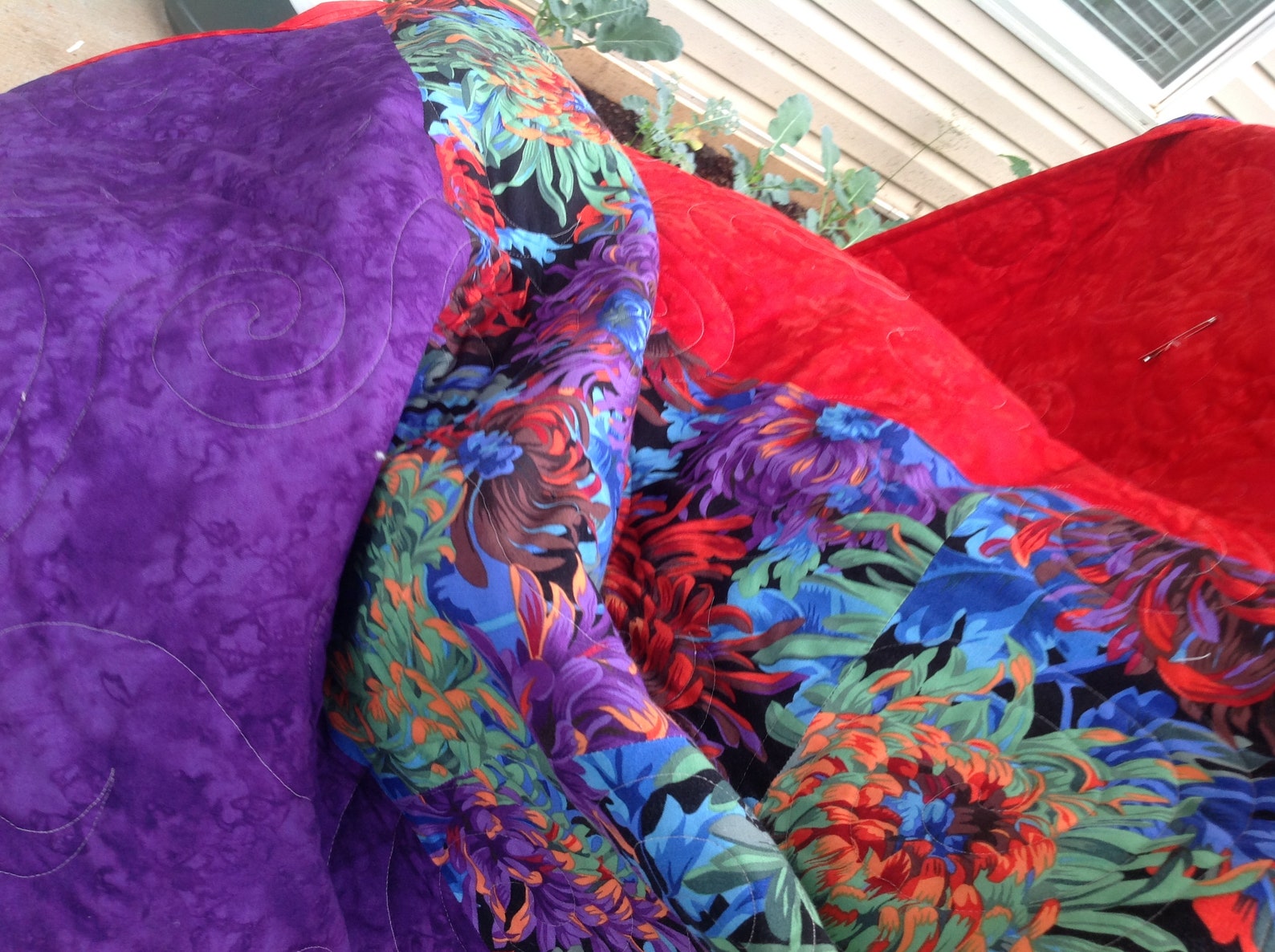 Quilt/throw Snails Trails Al Fresco Etsy