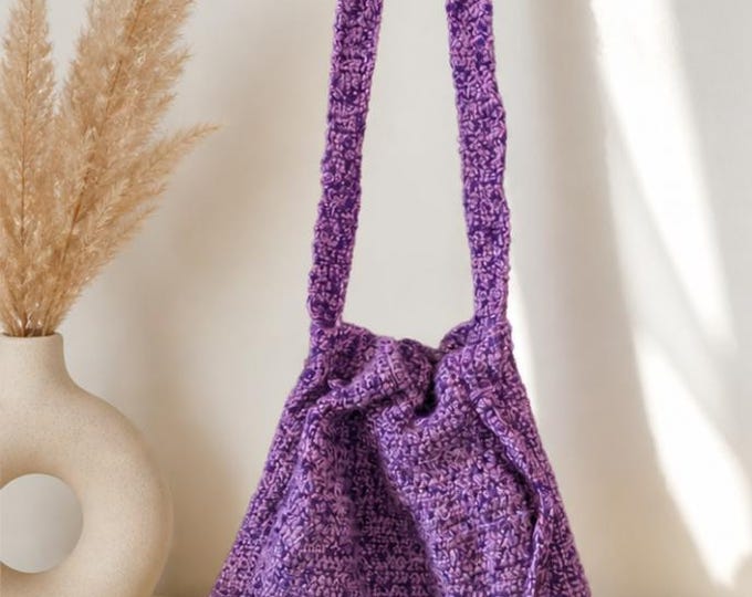 Hand made Crochet Crossbody bag Boho Style, lightweigth& Stylish Purse