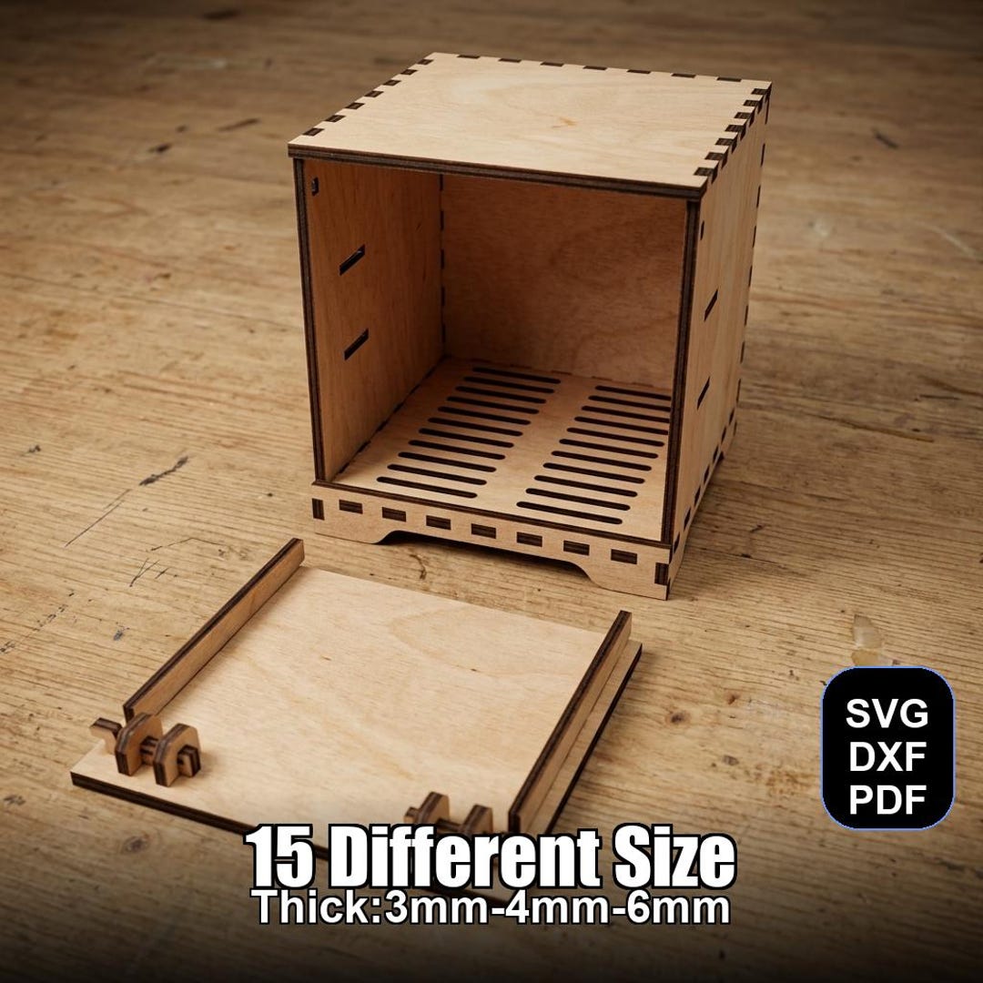 Side Door Housing Laser Cut File | SVG DXF PDF for Glowforge & Xtool ...