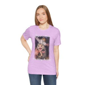 Joyce Stop Hitting the Babies! Bella Unisex Soft Tee