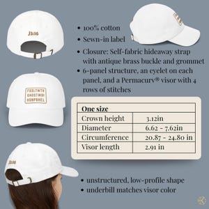 Embroidered Christian Hat John 3:16 Bible Verse Baseball Cap Christian Headwear Jesus Loves You Faith Hat Pastor Appreciation Gifts image 6