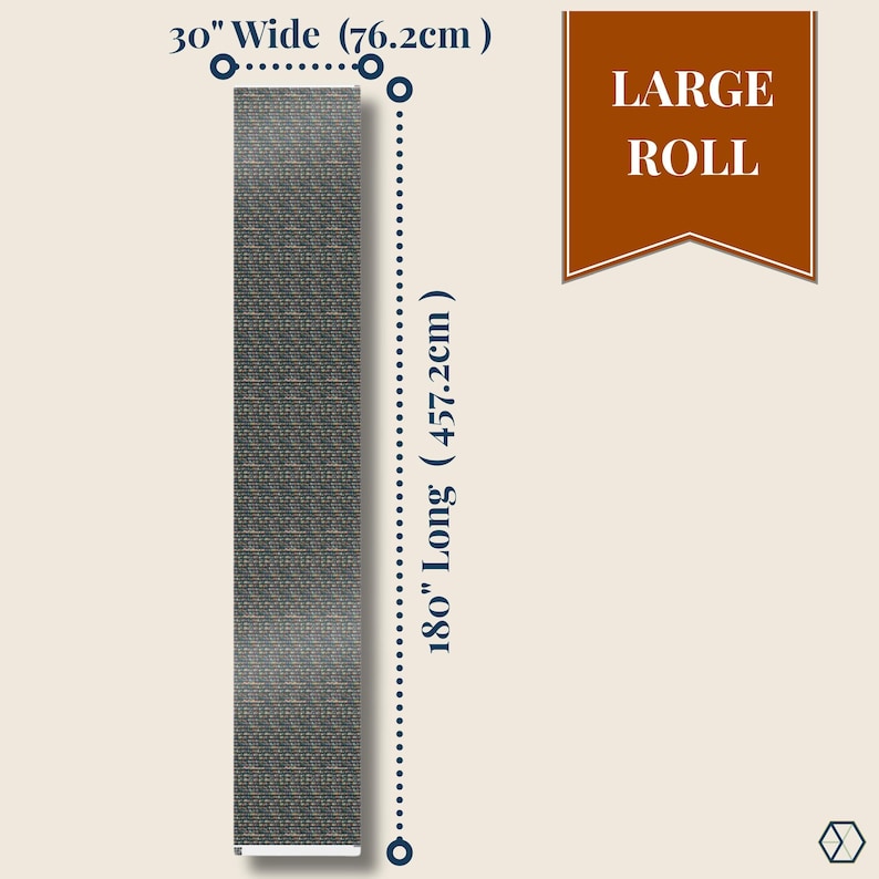 The bookshelf wrapping paper comes in 3 sizes.  This one pictured is 30" x 180"  Perfect for gifts for a reader in your life. Unwrap a ribbon and you’ll find the recipient smiling before the paper’s even torn: it signals thoughtfulness, quiet joy, and a love of stories.  Use it for book swaps, birthdays for readers, teacher appreciation, or any moment when you want the gift to whisper ‘I remembered what you love.’