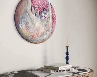 絵画「朝の巻き毛」（30cm）