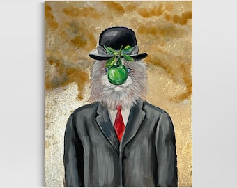 Painting "Le fils de Chat"