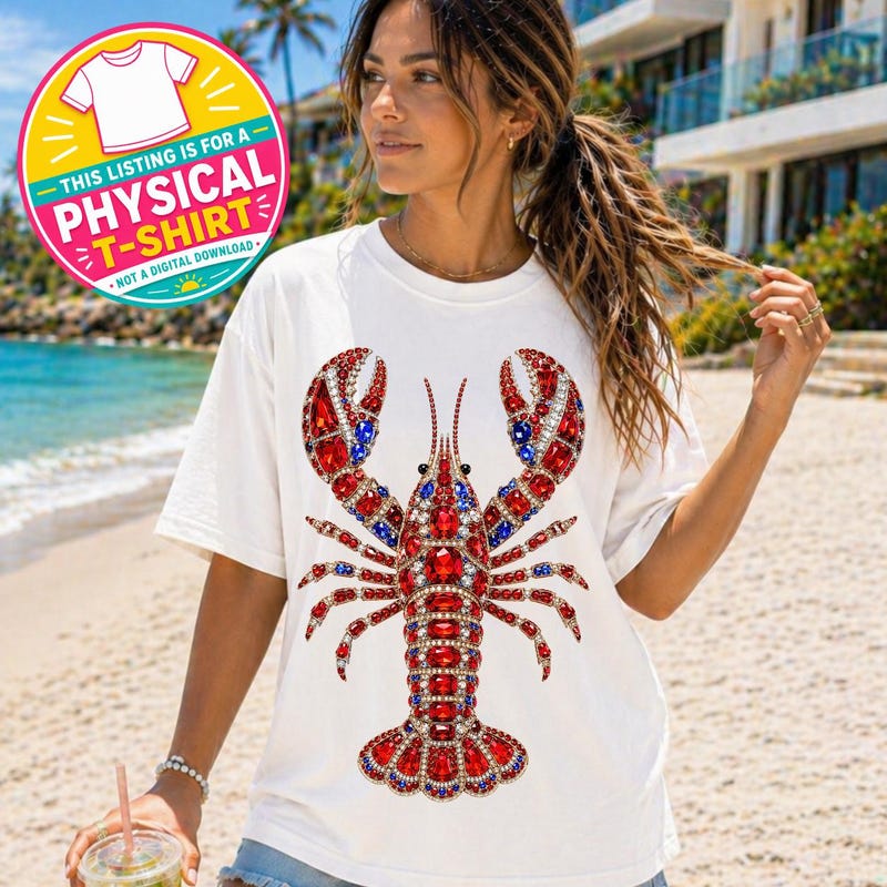Lobster Tee Shirts - Etsy
