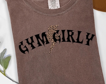 Gym Girly Shirt For Gym Lover Workout Tshirt Pump Cover Comfort Colors Gym Tee Barbell Baddie Fitness Oversized Gym Rat Gift For Her T-shirt