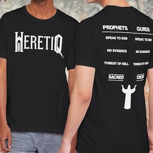 Antiteístas / Profetas Ateos Gurús / Camiseta Unisex Heretiq