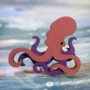 Octopus Brooch - Ocean Collection