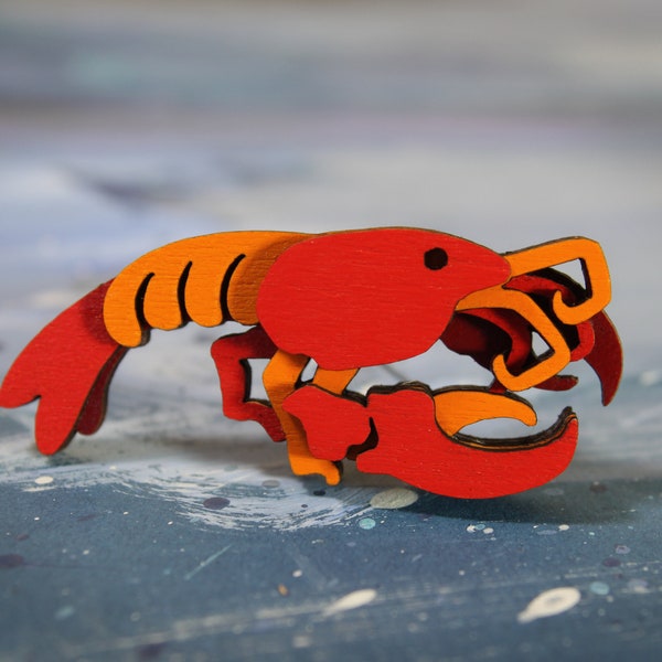 Lobster Brooch - Ocean Collection