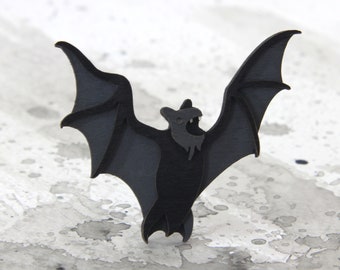 Bat Brooch - Omens Collection