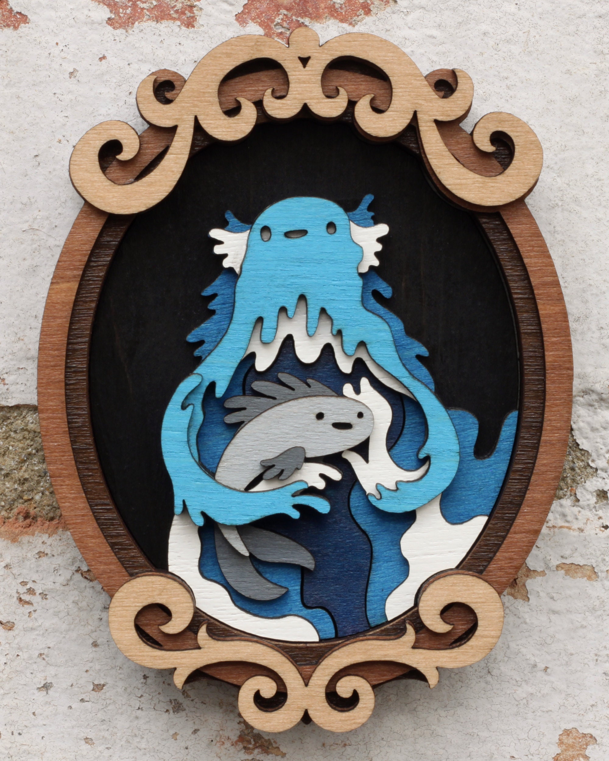 Water Elemental and fish friend