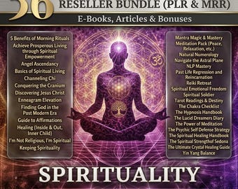 56 Spirituality eBooks & Articles Bundle | Commercial
