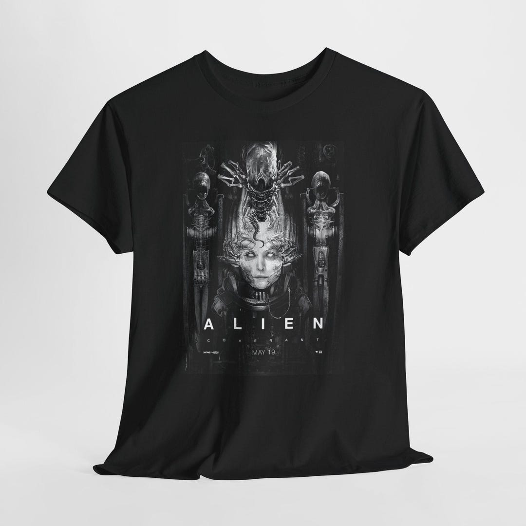 Aliens Poster Space Movie Tee Sci Fi Film Graphic T-shirt V3 All Sizes ...