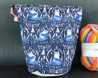 編み物/かぎ針編み/工芸品用のM/S/Wブルーフォックスプロジェクト