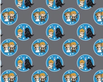 R/M/S/W Cute Star Wars project bag for knitting/crochet/crafts