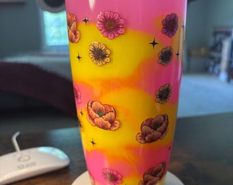 Skeleton Motherhood Snow Globe Tumbler | 24oz Fat Milkshake Cup