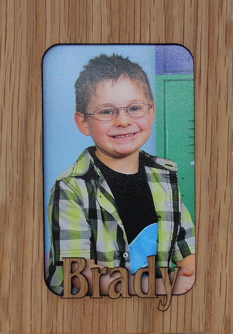 11x14 Name Frame Personalized Picture Frame Mat Insert for Etsy Australia