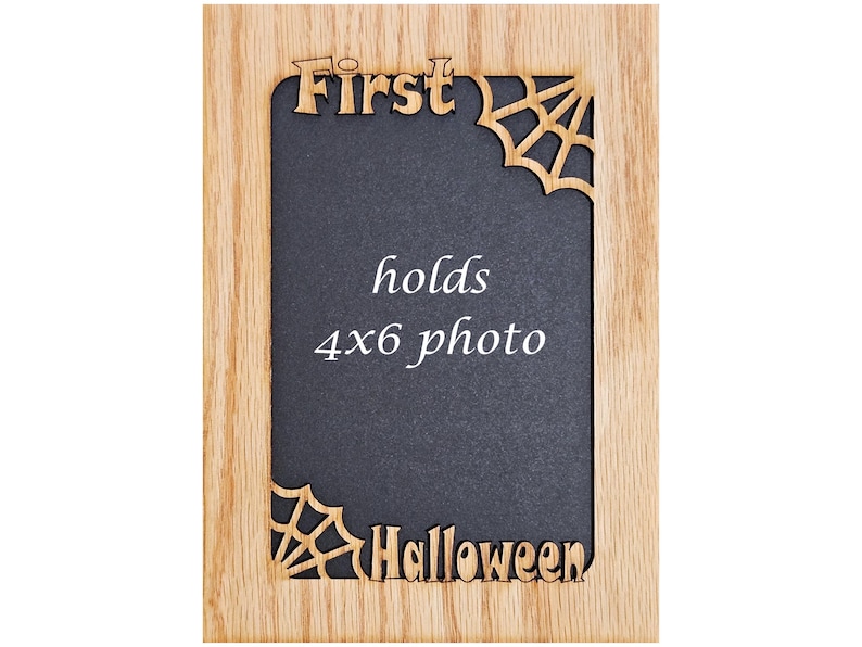 5x7 First Halloween Picture Frame for 4x6 Photo Halloween Home