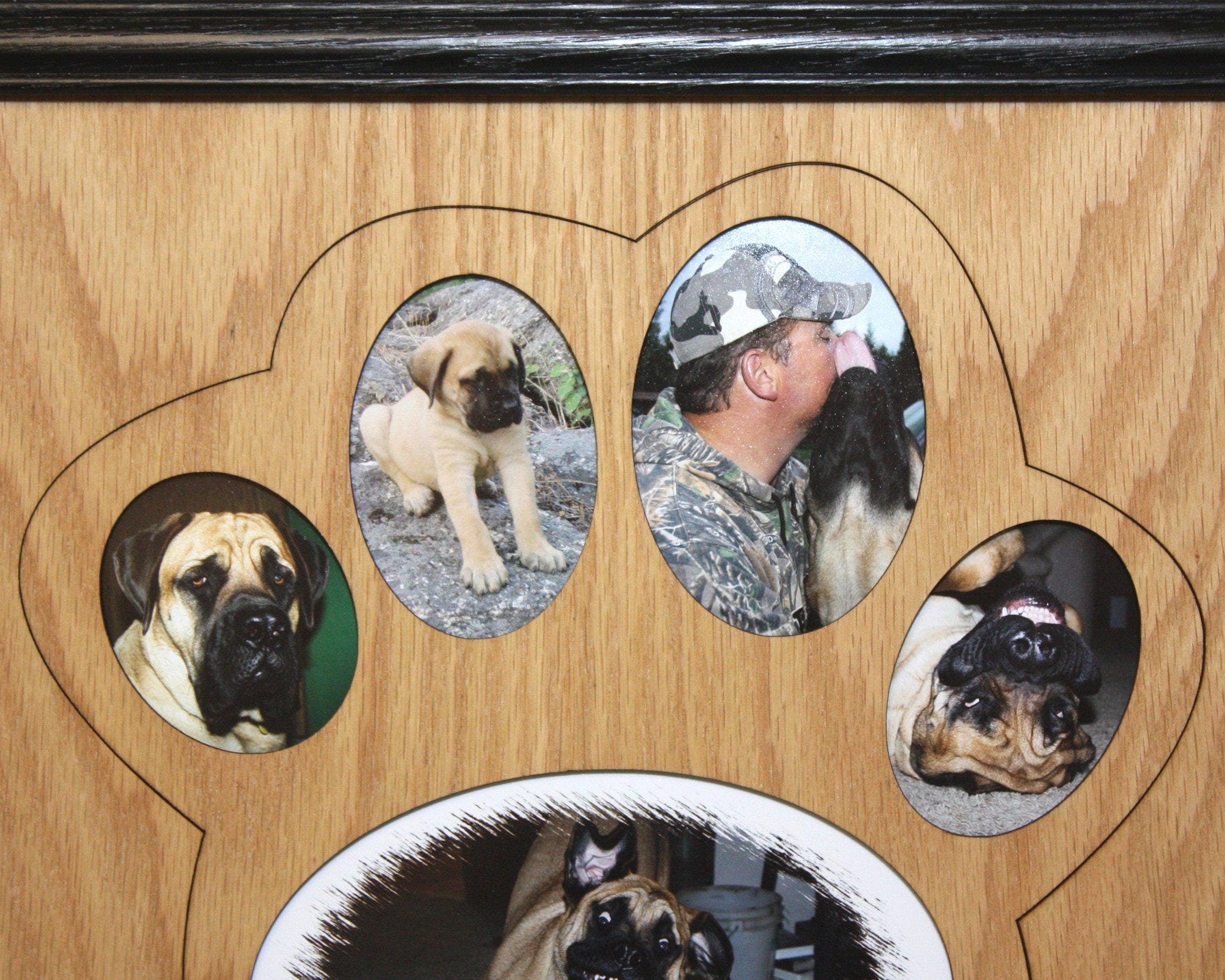 11x14 Dog Picture Frame Collage Mat Insert for Frame Dog Paw Etsy