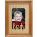 5x7 Name Frame - Personalized Picture Frames 5x7 Mats Inserts Custom Picture Frames - holds 3 1/2 x 5 or 4x6 photos - Gifts for Mothers Day 