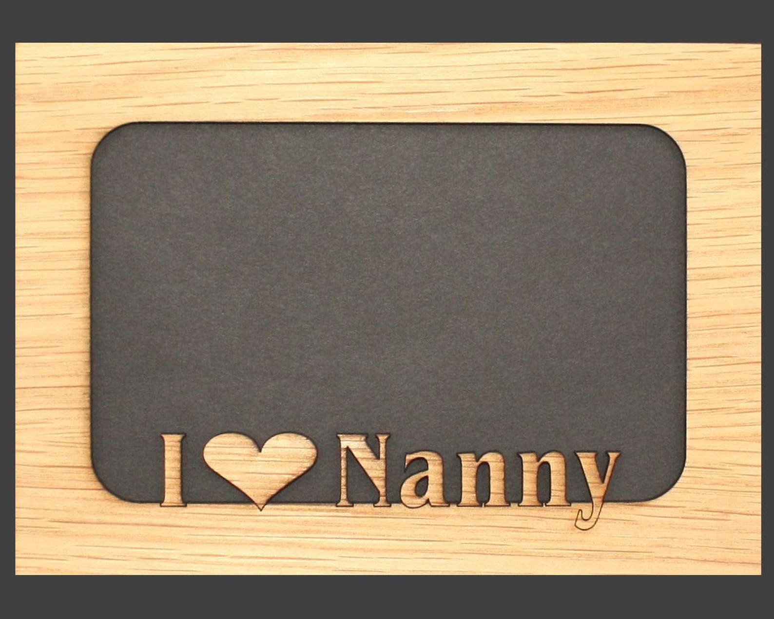 5x7 Nanny Matte Insert for Picture Frame FRAME NOT INCLUDED Nanny Gift