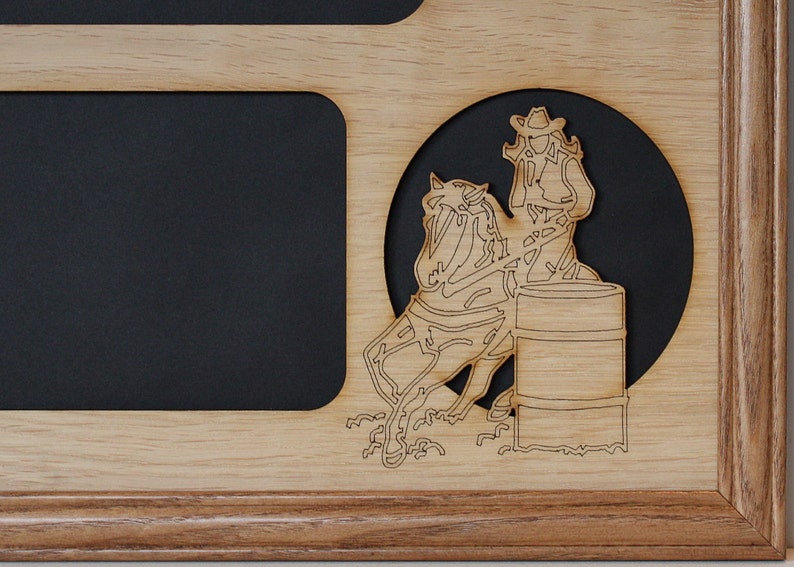 11x14 Barrel Racing Picture Frame Collage Mat Insert ...