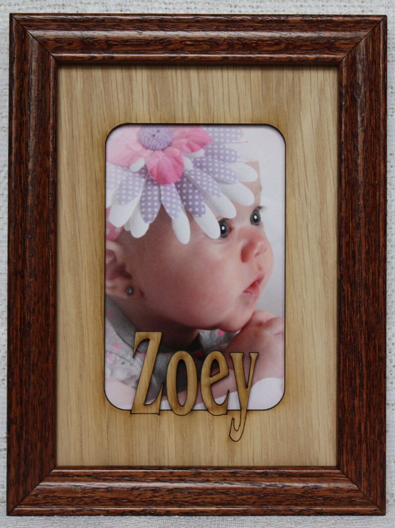 11x14 Name Frame Personalized Picture Frame Mat Insert for Etsy Australia