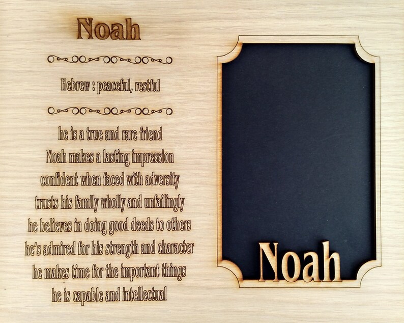 Name Meaning Mat Insert for 8x10 Frame NO FRAME INCLUDED Etsy