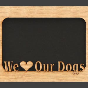 5x7 Dog Picture Frame Mat Insert for Frame - Dog Paw - Dog Photo Frame - Pet Gift - Use for Pet Memorial - Dog Photo Frame