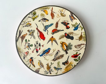 Springbok Circular Puzzle, Songbirds Sealed New Old Stock Puzzle, Made in 1966, Complete 500 Piece Round Jigsaw Puzzle, Vintage Bird Puzzle