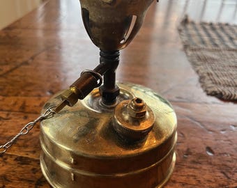 SVEA Optimus 123 Compact Brass Camp Stove With Key - Etsy