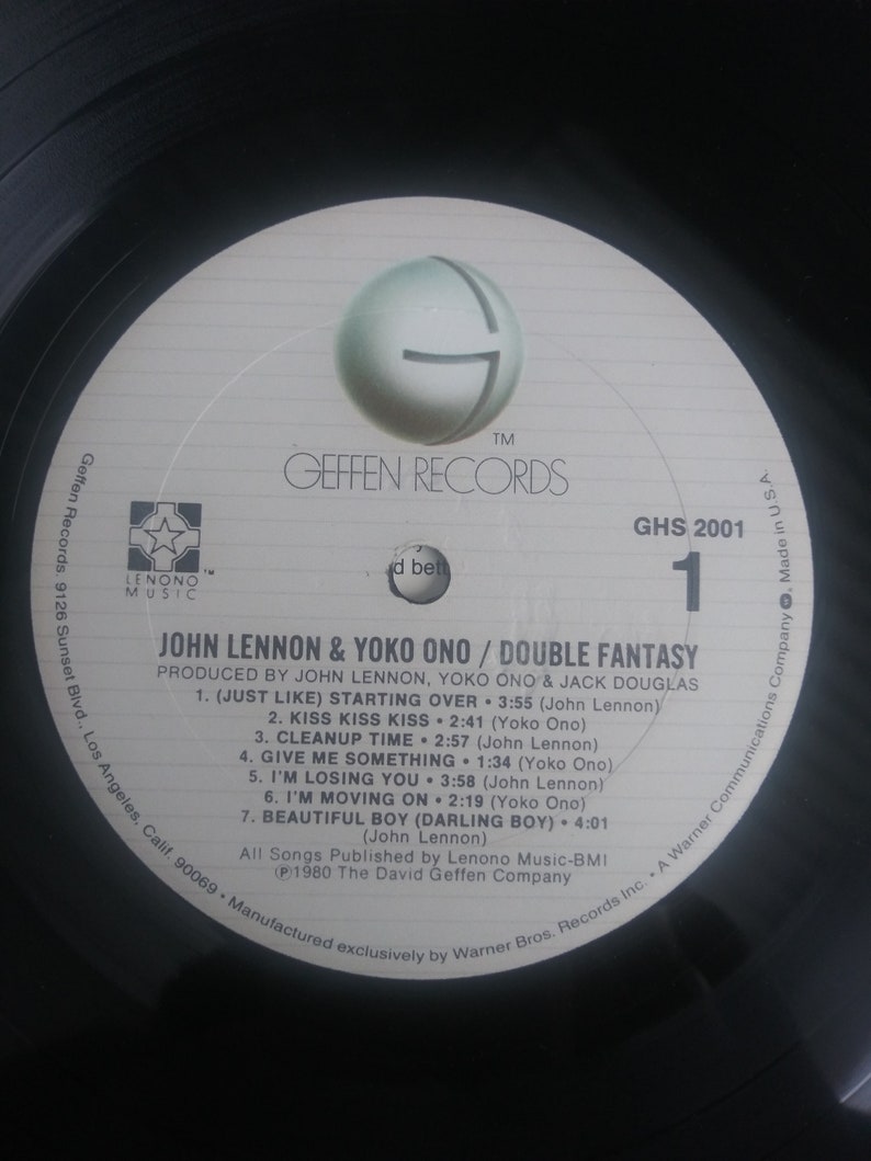 John Lennon Yoko Ono Double Fantasy Vintage Vinyl Record Etsy John Lennon Yoko Ono Double Fantasy Vintage Vinyl Record Etsy