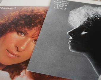 2 Vintage record Barbra Streisand