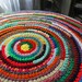 Multicolor 50'' Handmade Circle Rug - Etsy