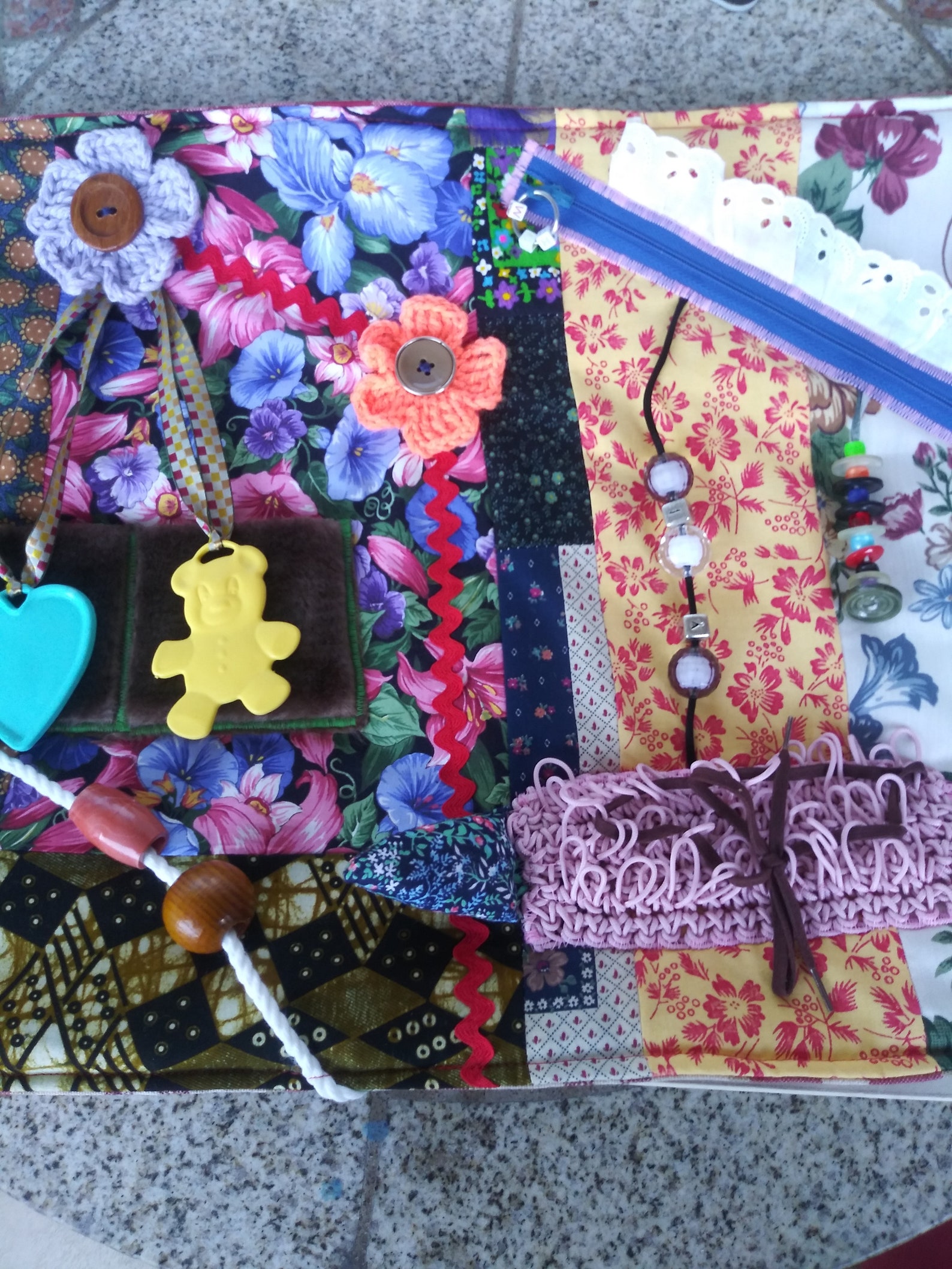 Fidget Quilt for Dementia Alzheimer's and Others.busy Etsy