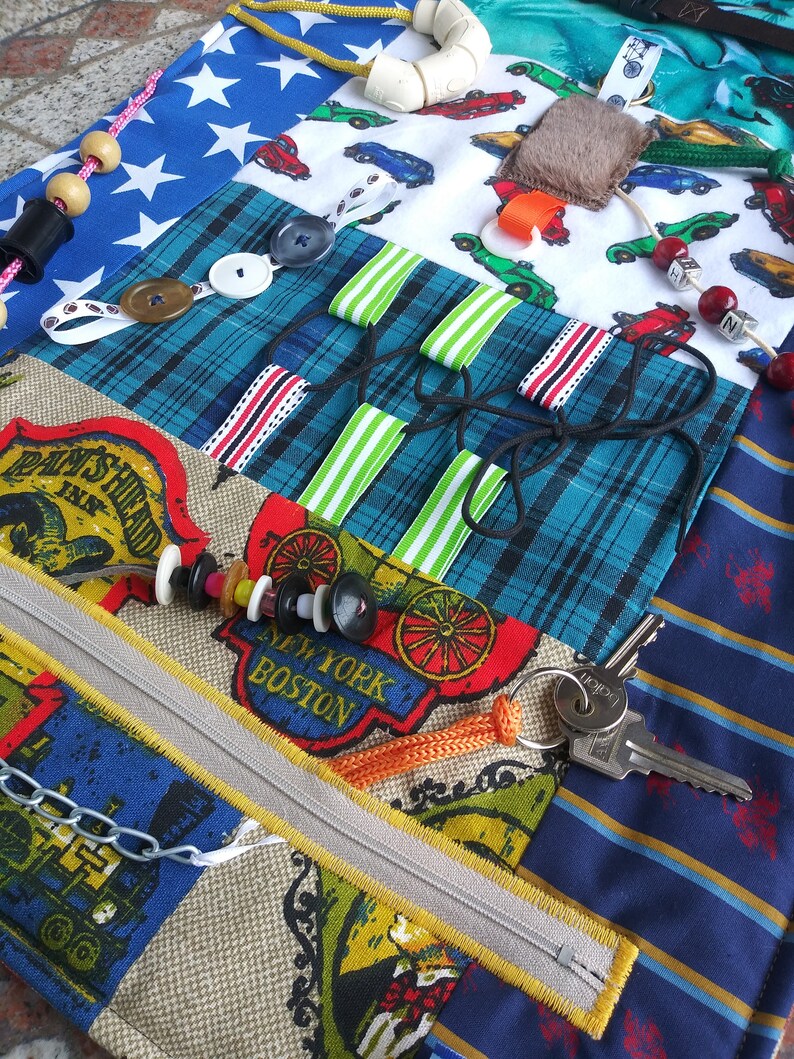 Fidget Quilt for Dementia Alzheimer's and Others.busy Etsy