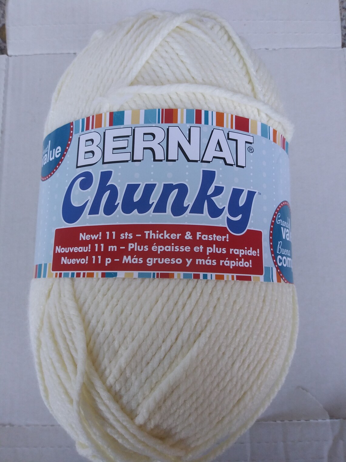 1 Skeins Bernat Chunky Yarn 14 Oz. Aran Etsy