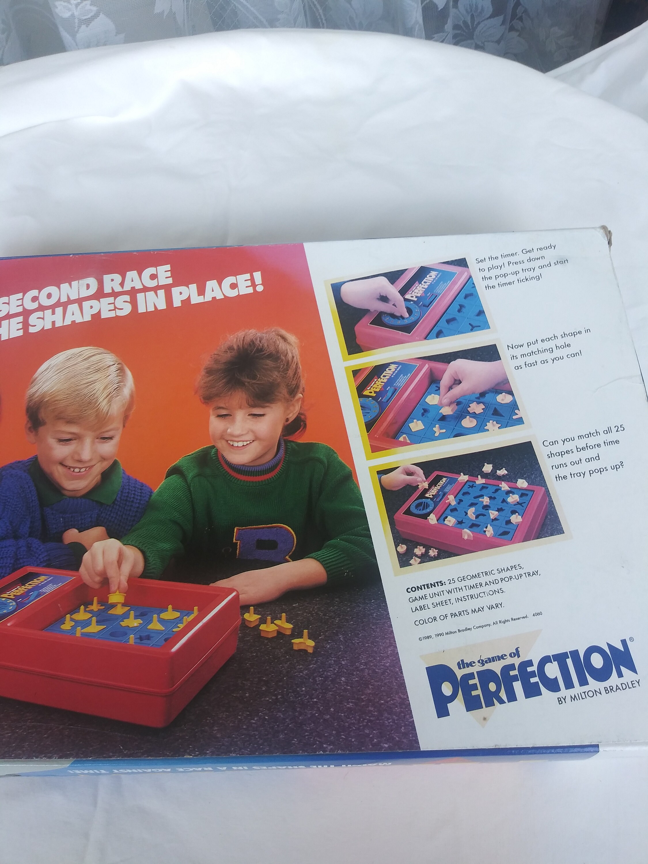 Vintage the Game of Perfection Board Game Milton Bradley 1990 - Etsy