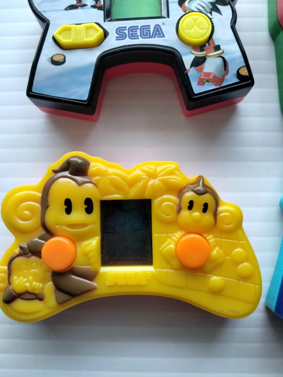 4 Vintage Video Game Mcdonald's Handheld Games Sega 2003-2004 - Etsy