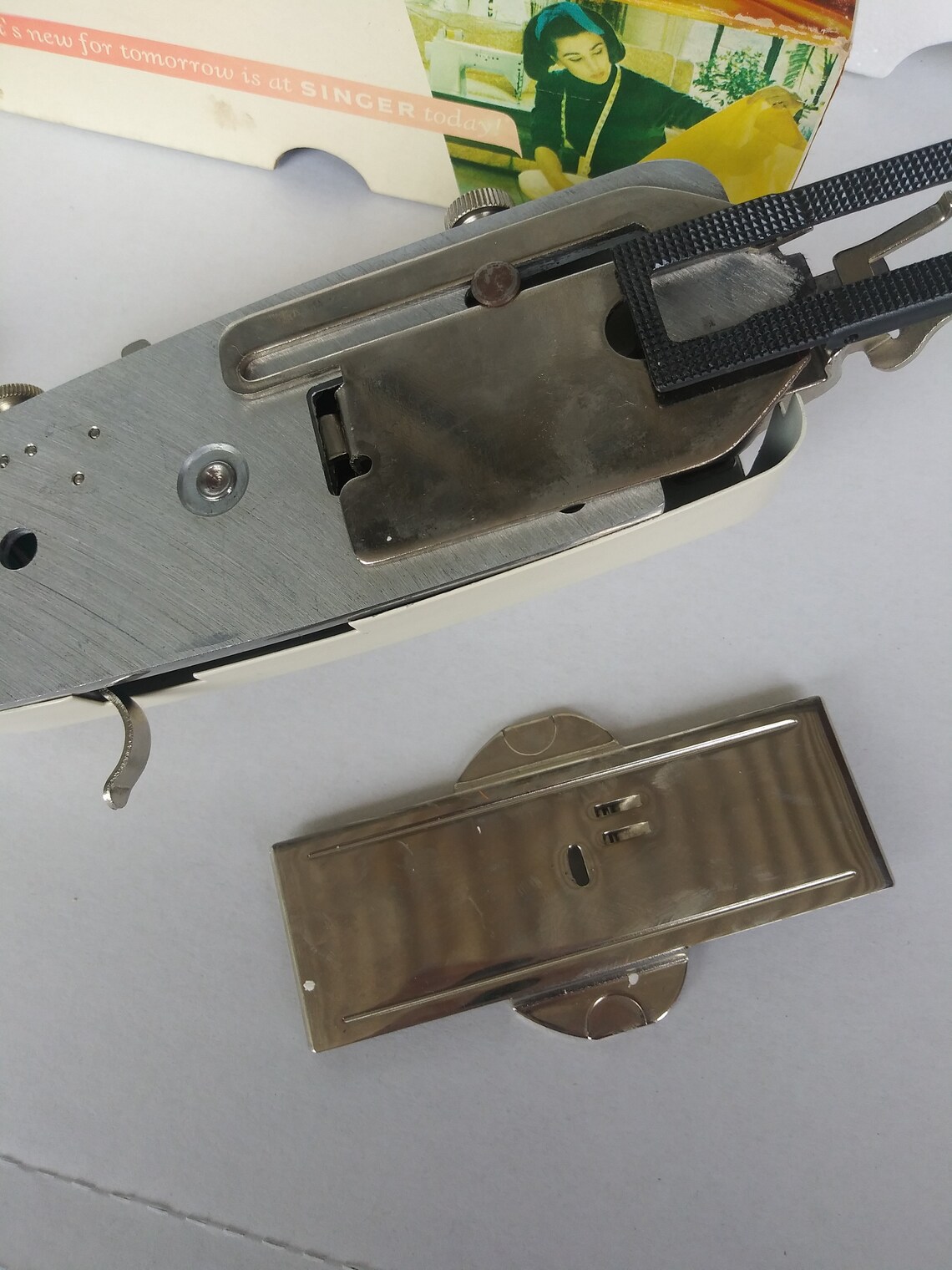 Vintage Singer Professional Buttonholer for slant needle Etsy