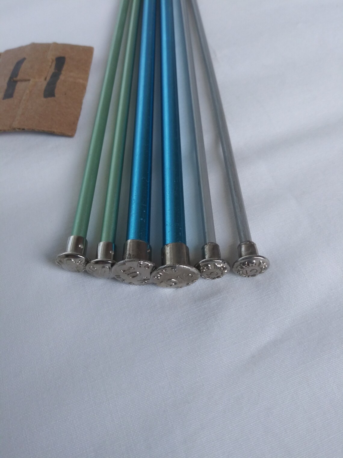 Vintage Aluminum Knitting Needles 3 Pairs 10 inch long Etsy