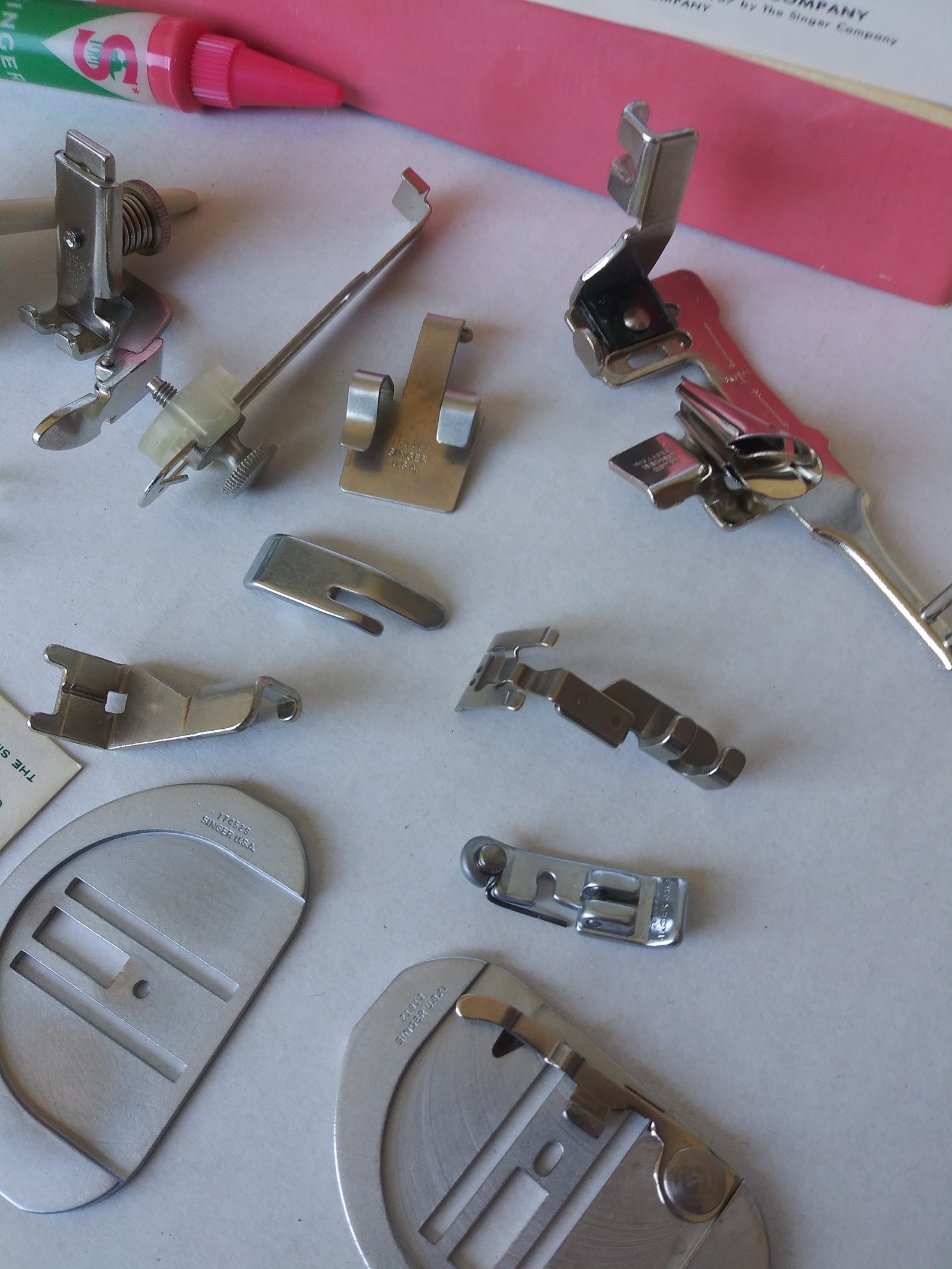 Vintage Singer Accessories Touch & Sew Deluxe Zig Zag Sewing Etsy