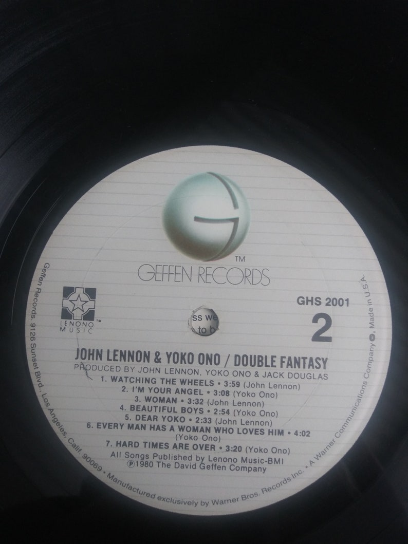 John Lennon Yoko Ono Double Fantasy Vintage Vinyl Record Etsy John Lennon Yoko Ono Double Fantasy Vintage Vinyl Record Etsy