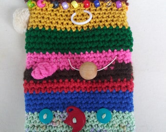 Knitted Fidget Muff: Sensory Twiddle Muff for Dementia, Alzheimer's