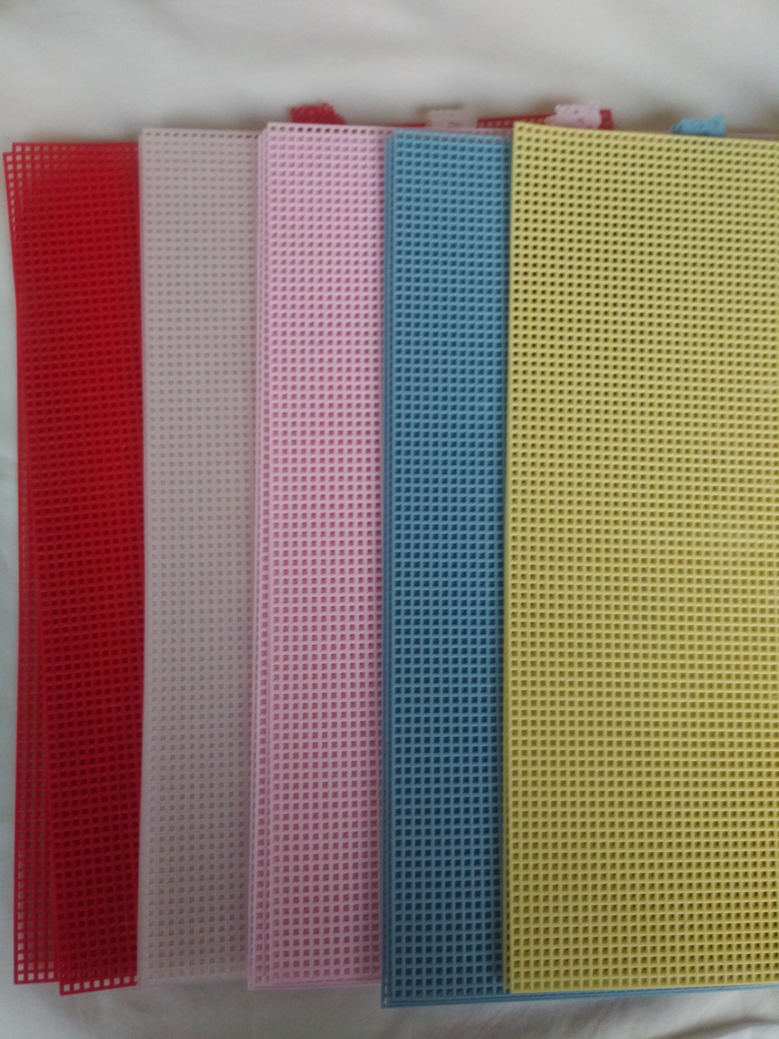 15 pieces Darice Plastic Canvas 7 Mesh Count Etsy