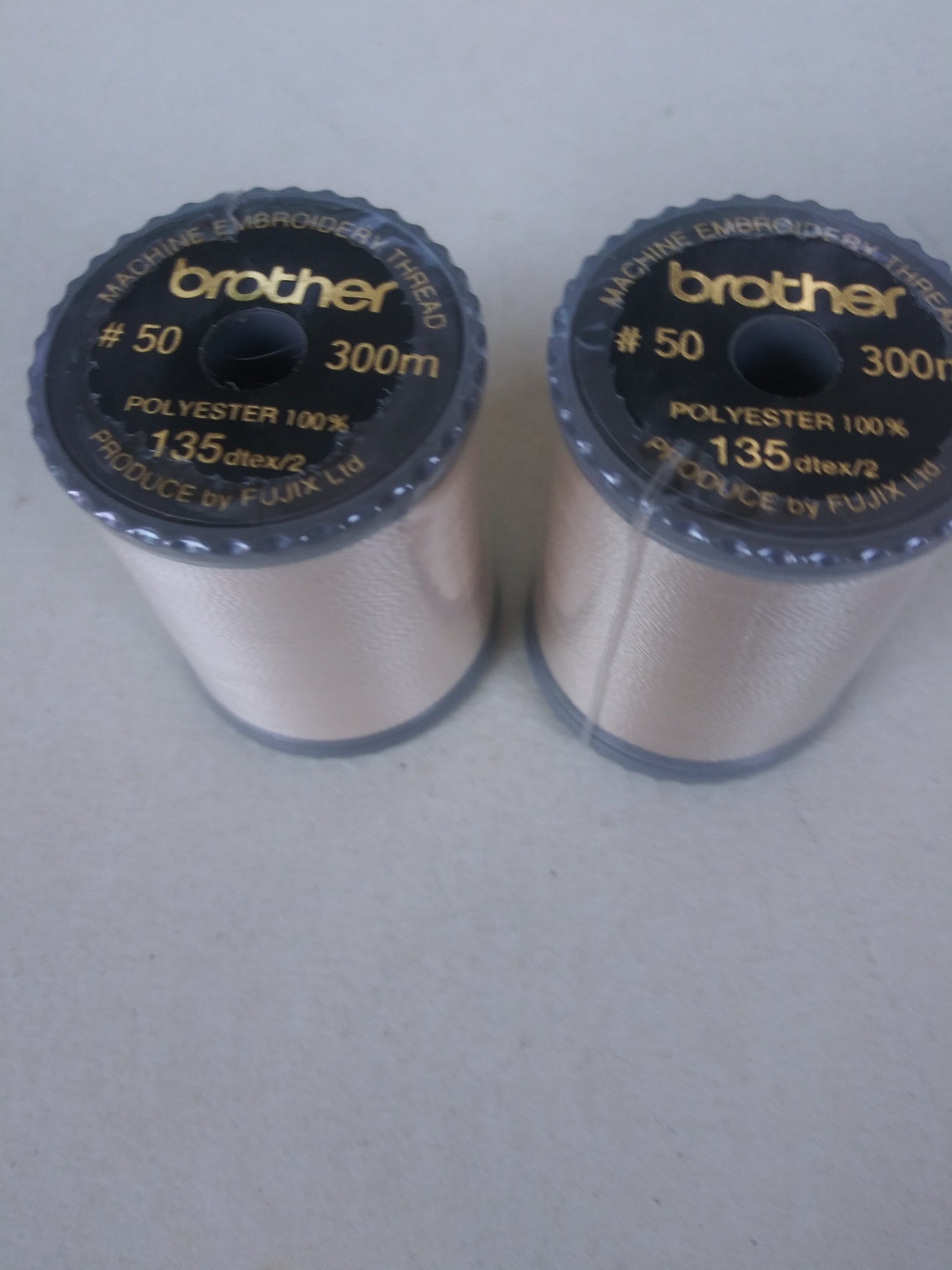 2 Spools Brother Embroidery Machine Embroidery Thread Etsy Australia